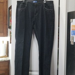 Beautiful pair of dark blue jeans